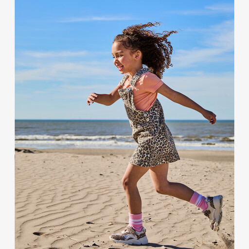 Basic meisjes T-shirt roze