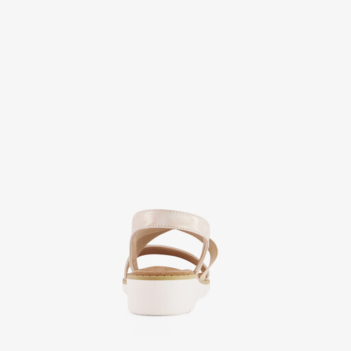 Dames sandalen beige
