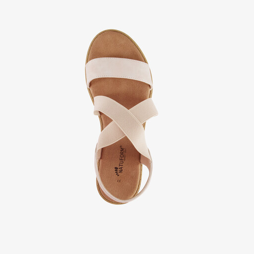 Dames sandalen beige