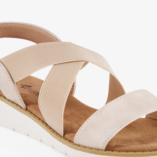 Dames sandalen beige