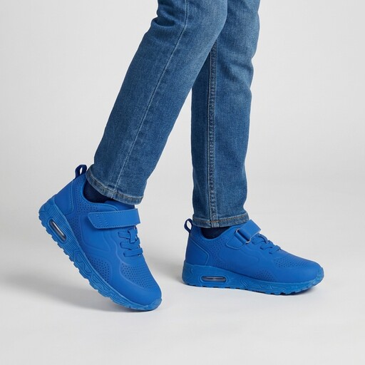 Jongens sneakers met airzool blauw
