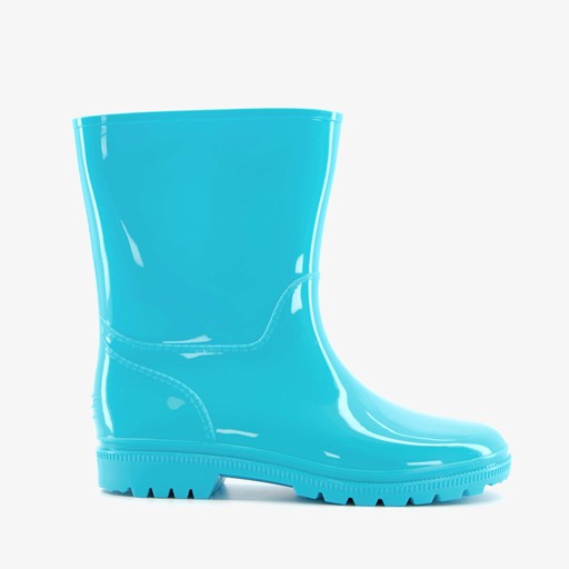 Blauwe kinder regenlaarzen