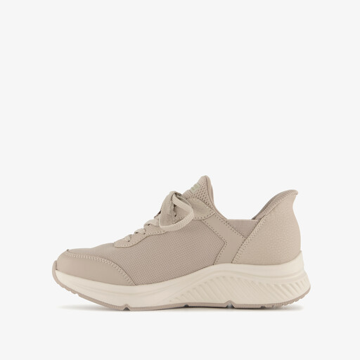 Slip-ins: BOBS Arch Comfort dames sneakers beige