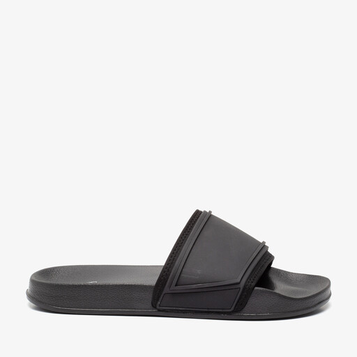 Heren badslippers zwart