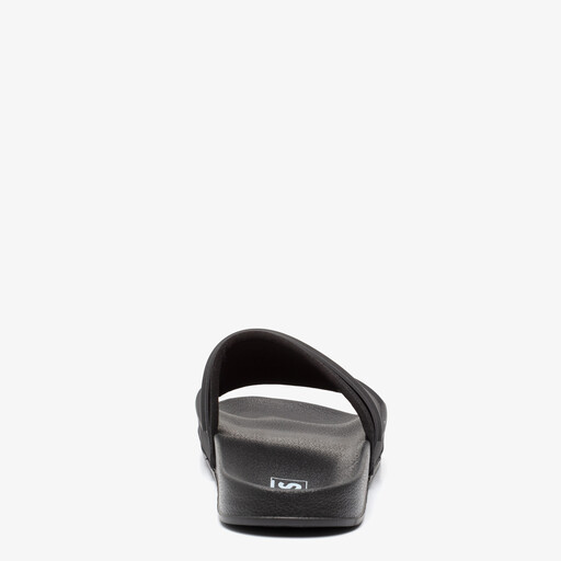 Heren badslippers zwart