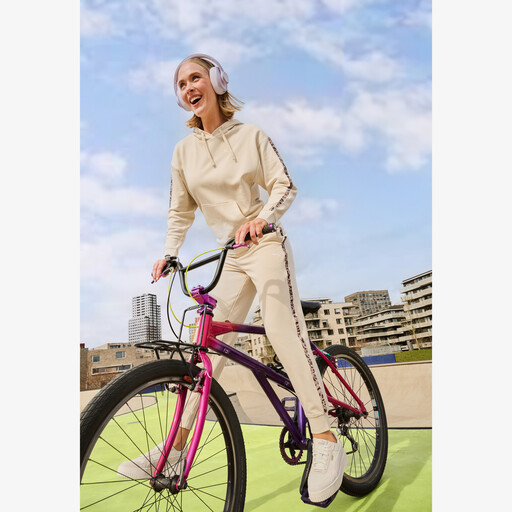 ESS Graphic Animal Comfort dames joggingbroek beige