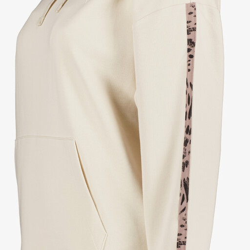 ESS Graphic Animal Comfort dames hoodie creme