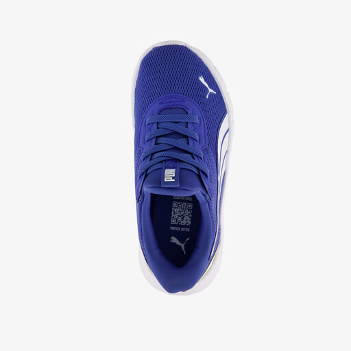 PUMA Flexfocus SlipTech PS kinder sneakers blauw wit