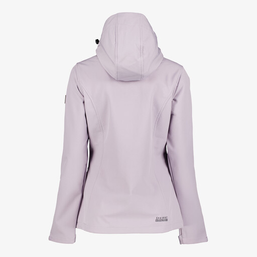 Softshell dames jas lila