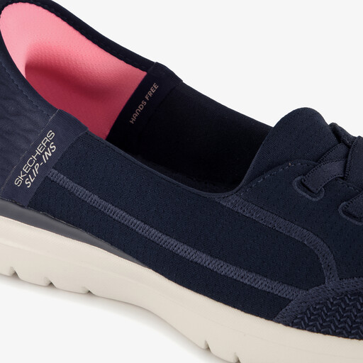Slip-ins: On The Go Flex dames instappers blauw