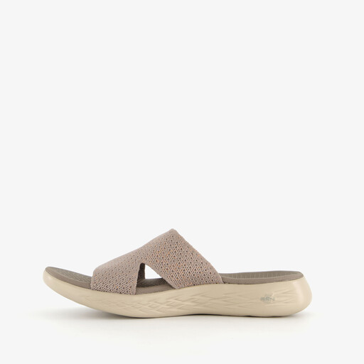 On The Go 600 dames slippers beige