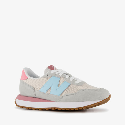 237 dames sneakers grijs blauw