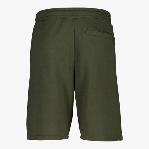 Heren sweatshort donkergroen