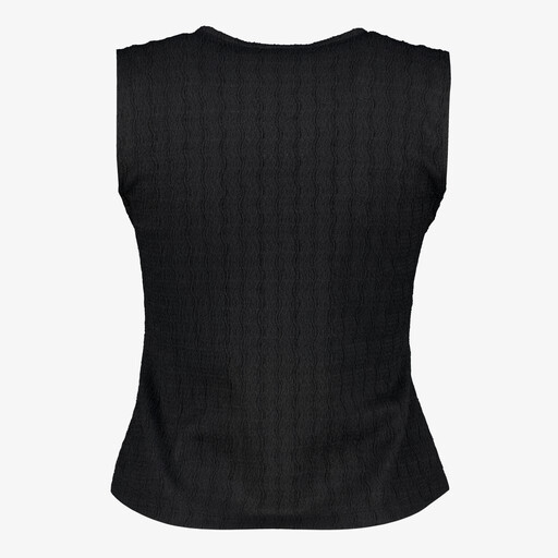 Dames gilet zwart