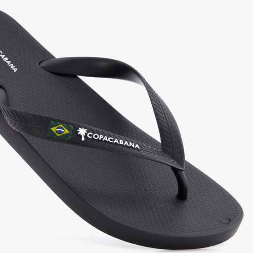 Brasil II AD heren teenslippers zwart