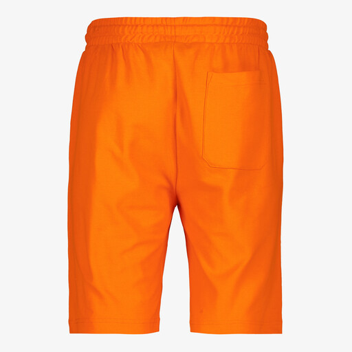 Heren sweatshort oranje