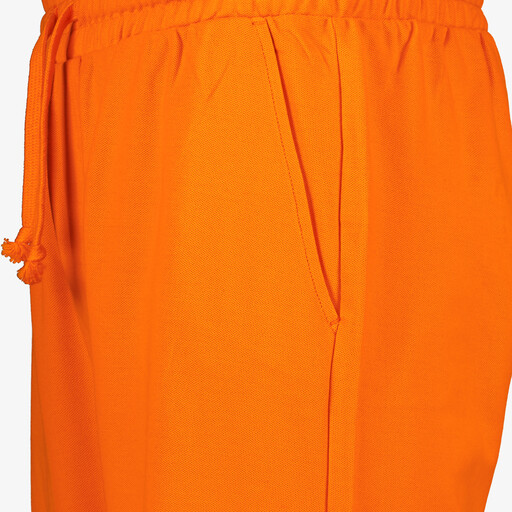 Heren sweatshort oranje