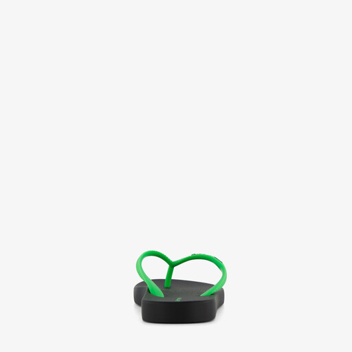 Brasil kinder teenslippers zwart