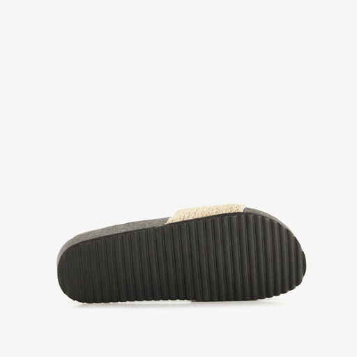 Dames bio slippers beige