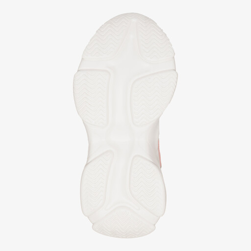 Meisjes sneaker roze met zebraprint