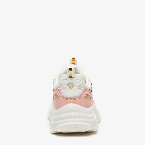 Meisjes sneaker roze met zebraprint