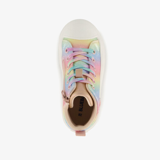 Meisjes regenboog sneakers