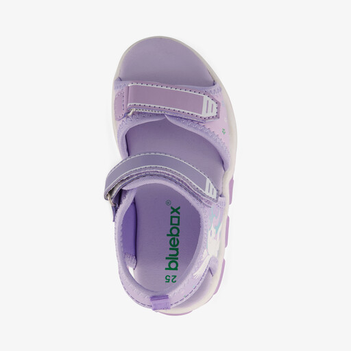 Unicorn sandalen met lichtjes lila