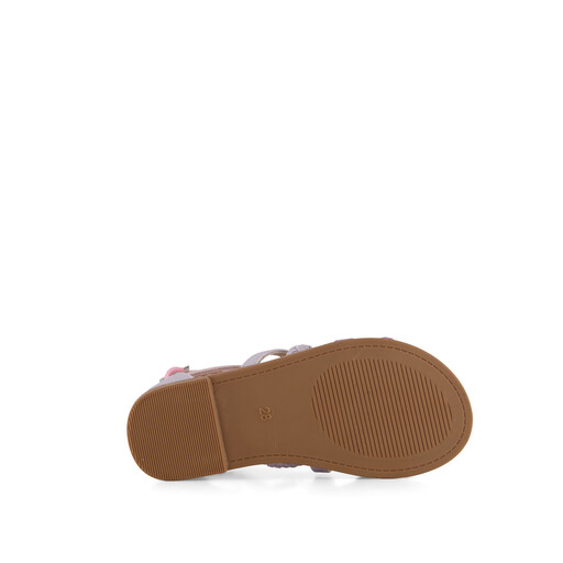 Meisjes sandalen met luipaardprint en glitters