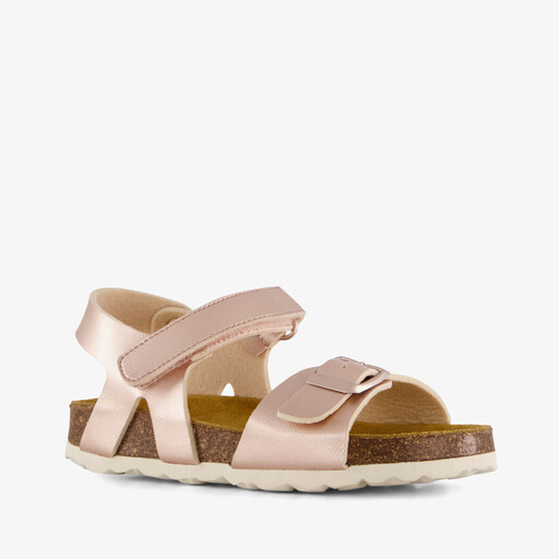 Meisjes bio sandalen lichtroze