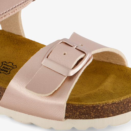 Meisjes bio sandalen lichtroze