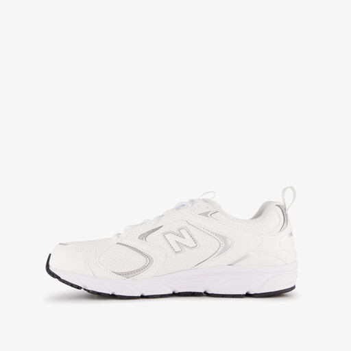 408 dames sneakers wit zilver