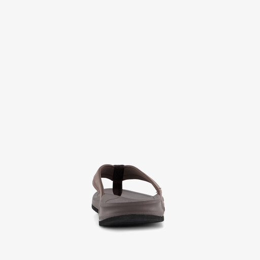 Heren teenslippers donkerbruin