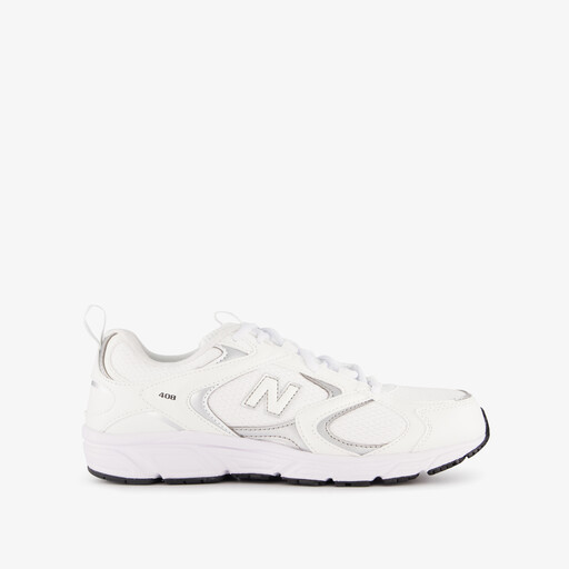 408 dames sneakers wit zilver