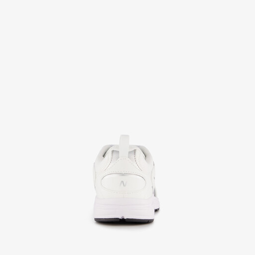 408 dames sneakers wit zilver