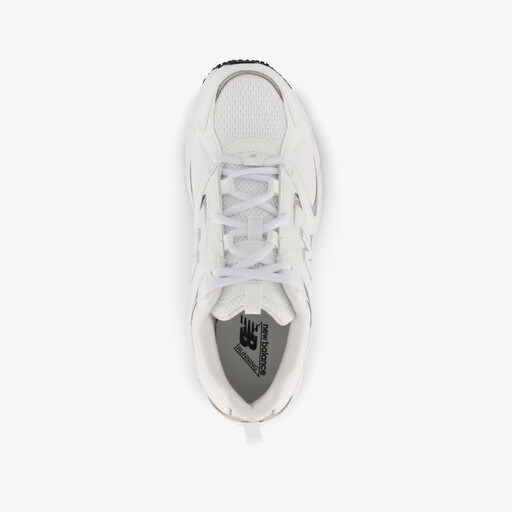 408 dames sneakers wit zilver