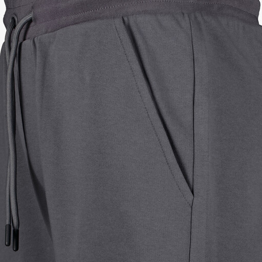 Heren sweatshort grijs
