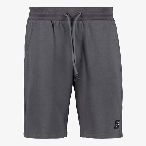 Heren sweatshort grijs