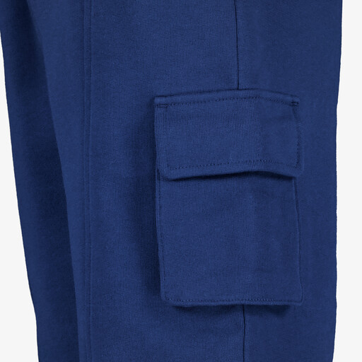 Jongens cargo sweatshort blauw
