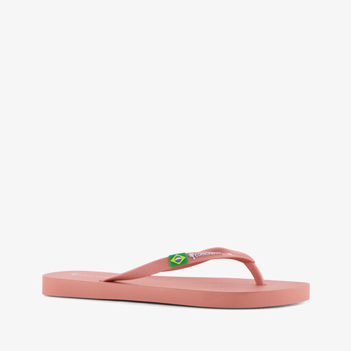 Brasil FEM dames teenslippers roze