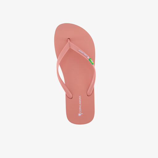 Brasil FEM dames teenslippers roze