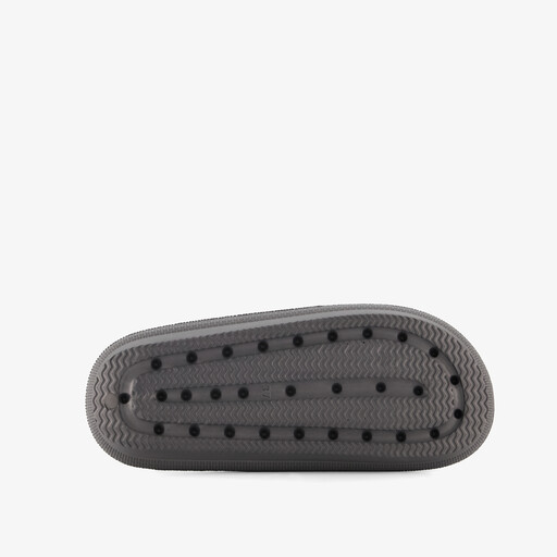 Heren badslippers grijs