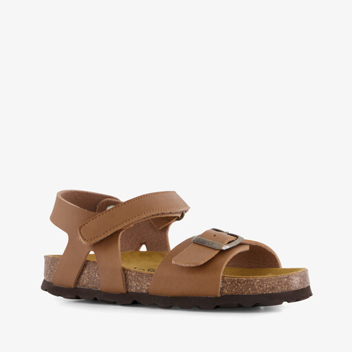 Jongens bio sandalen cognac