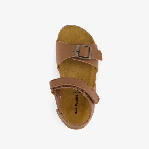 Jongens bio sandalen cognac