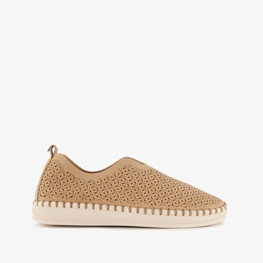 Daisy dames instappers beige