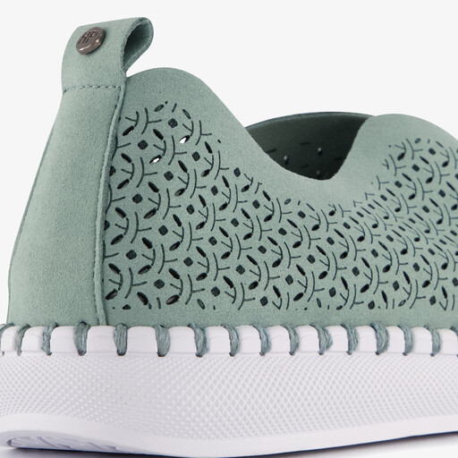 Daisy dames instappers groen