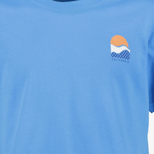 Jongens T-shirt met backprint blauw
