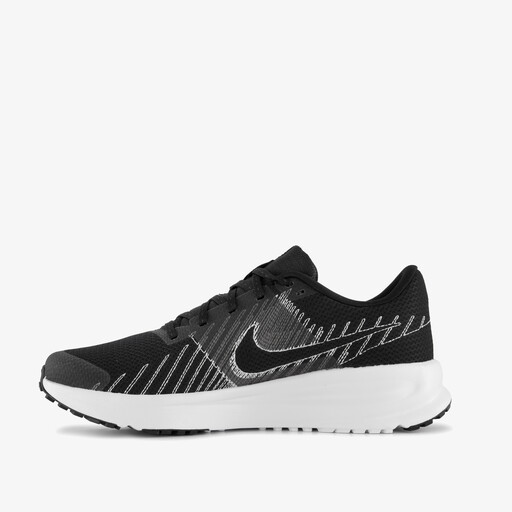 Run Defy heren hardloopschoenen zwart wit