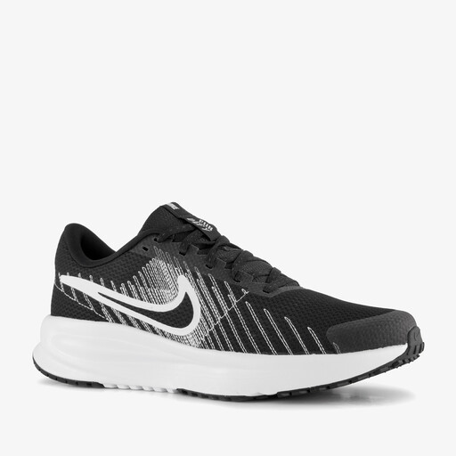 Run Defy heren hardloopschoenen zwart wit