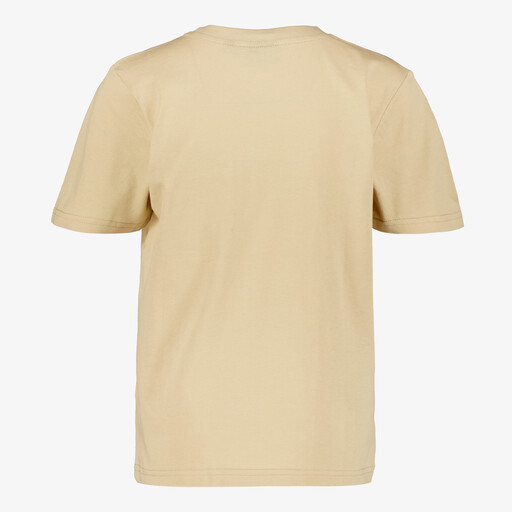 Jongens T-shirt met opdruk beige
