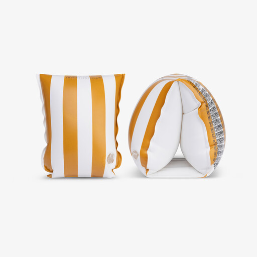 Flow bruin wit zwembandjes 2-6 jaar